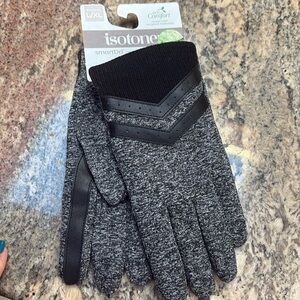 Isotoner women’s eco comfort smart dri gloves L/XL fleece inside